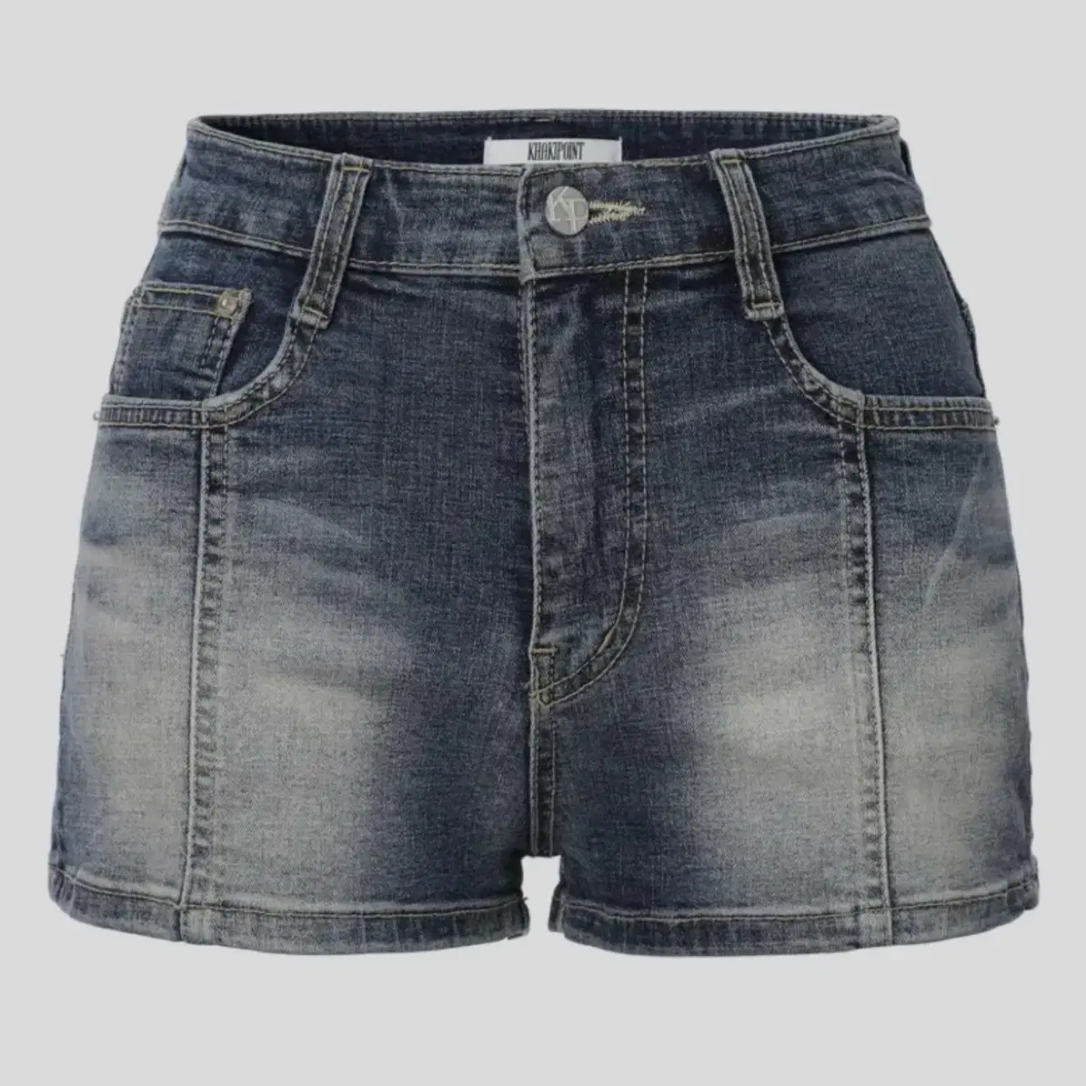 카키포인트 Micro Denim Shorts (blue)