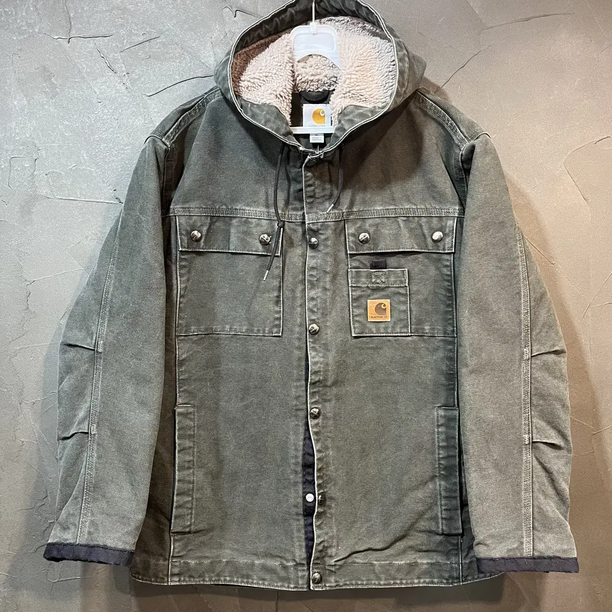 [M] CARHARTT 칼하트 쉐르파 워크 자켓