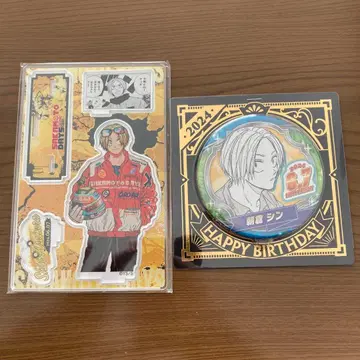 사카모토 데이즈 아사쿠라 신 생일 디오라마 피규어 캔배지