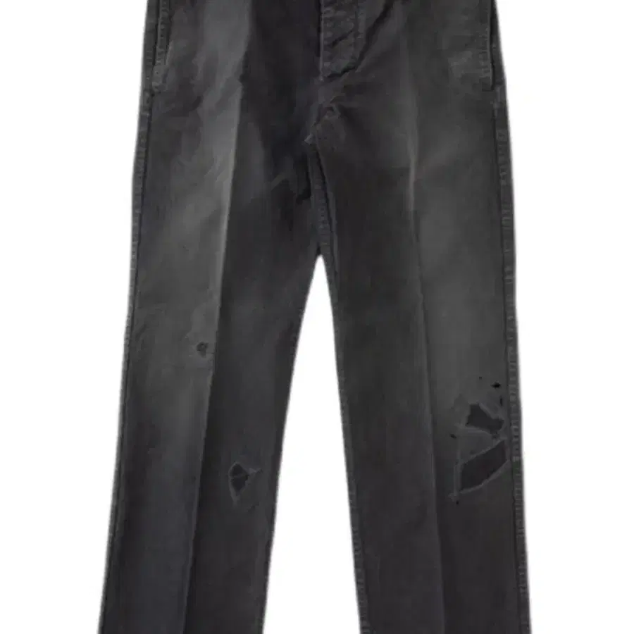 [4]Visvim 21AW gifford pants DMGD.blk