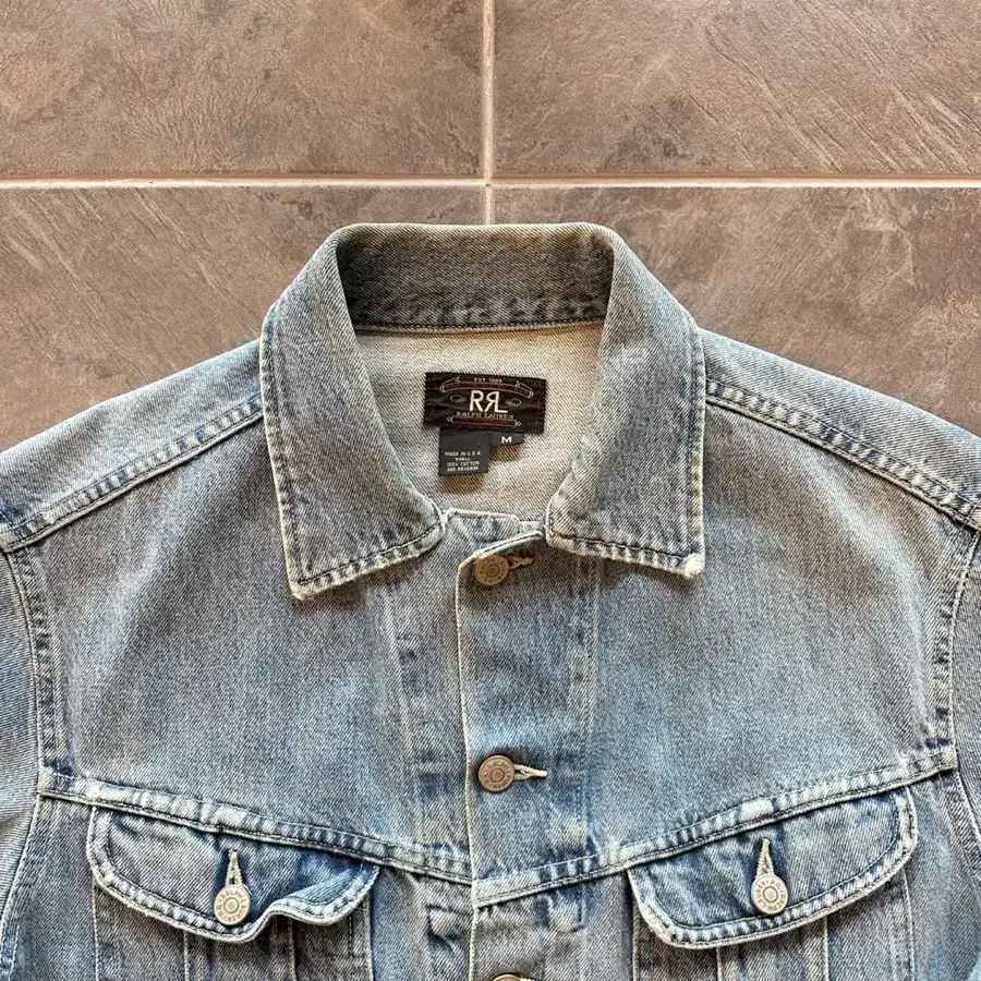 90's RRL 데님 자켓(Made in USA)