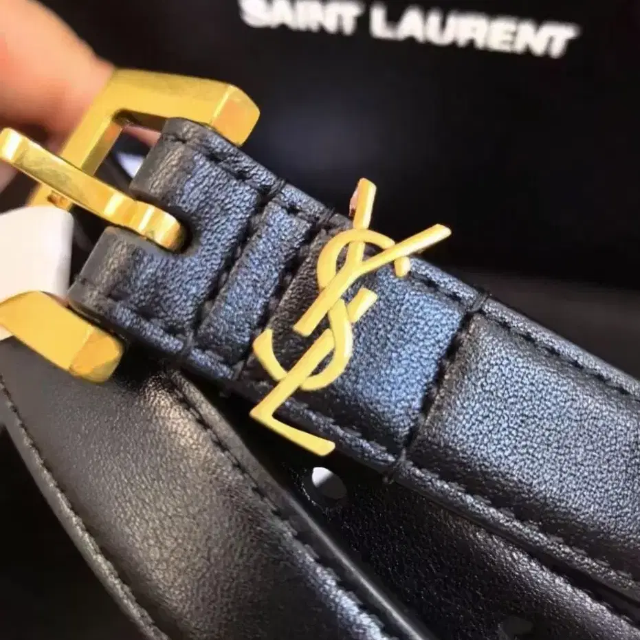 SAINT LAURENT YSL여성용 벨트 너비 2cm