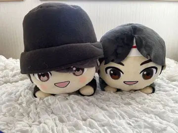 BTS TinyTAN 타이니탄 메가빅 누워있는 봉제 인형 2종 세트