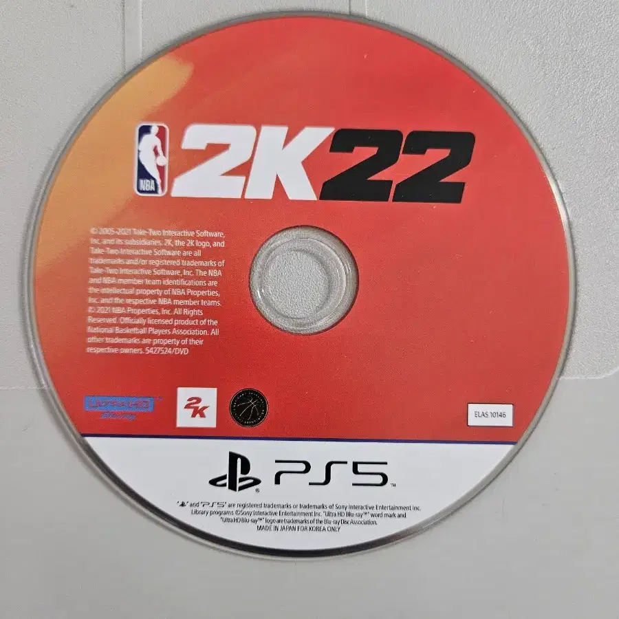 ps5 플스5 NBA2K22 cd