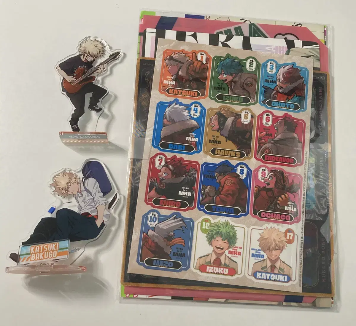 My Hero Academia: Bakugo Katsuki acrylic Giga Jump Bom Vol. 1, 2, 3, 4, 5, 6, 7, 8, 9, 10, 11, 12, 13, 1