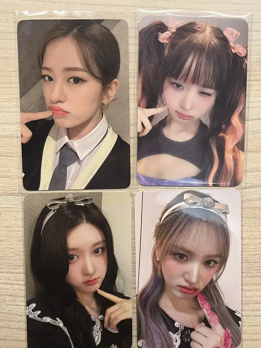 ive unreleased photocard photocard(yujin withdrama,lay soundwave,gaeul liz with muu ld)