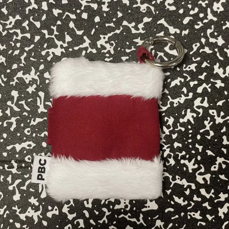 퍼피북클럽 산타 미니 북 키링 Santa Mini Book Keyring