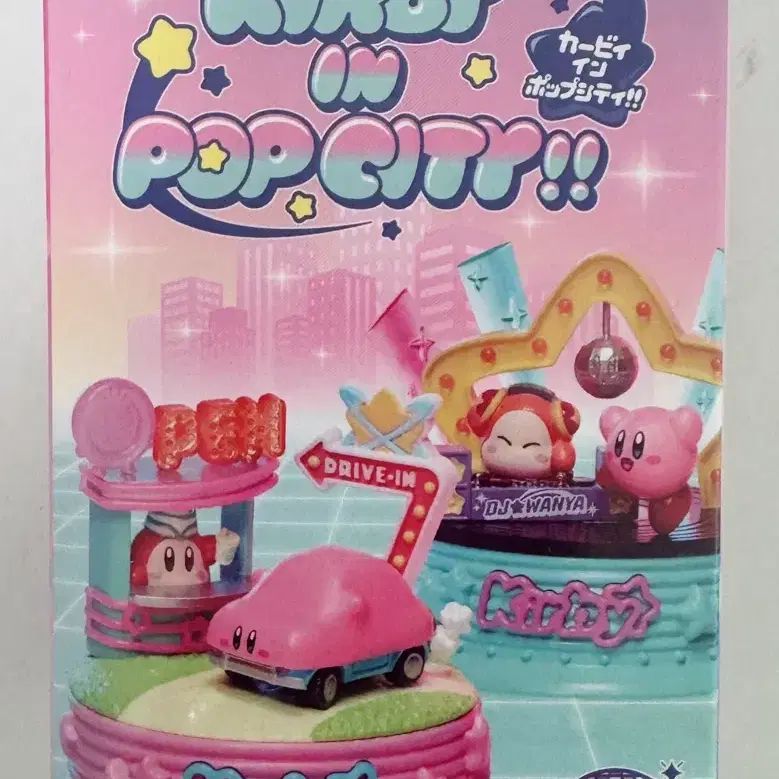 별의 커비 피규어 리멘트 Kirby in Pop City