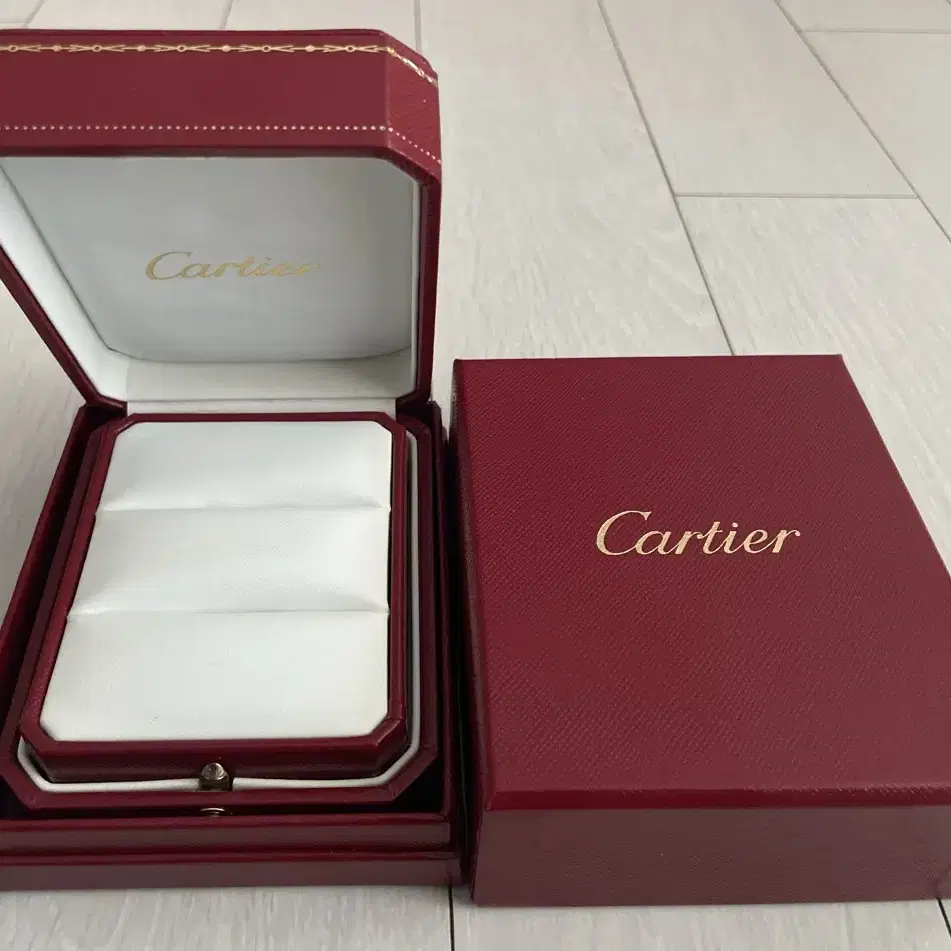 [Cartier]까르띠에 쥬얼리 반지(2구 수납용) 케이스 & 박스 판매