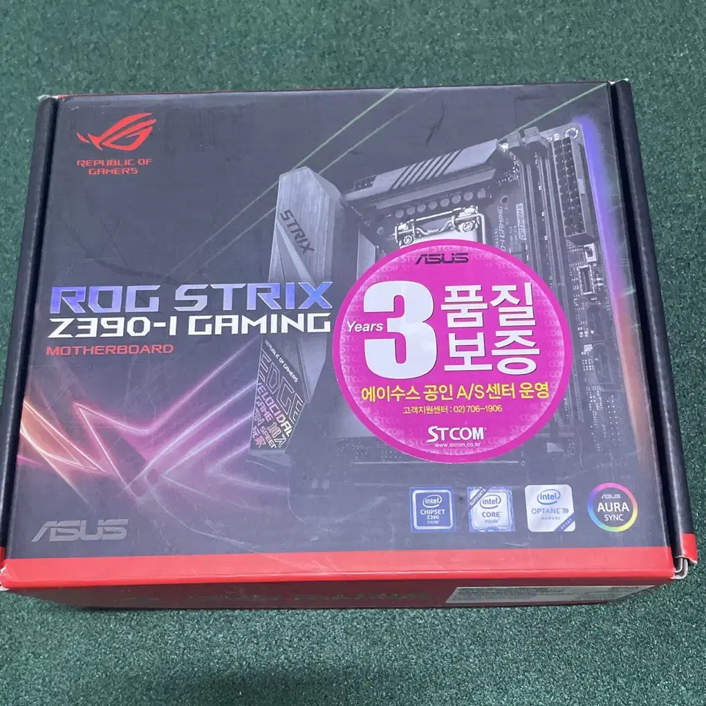 Z390 Rog I-Strix 메인보드