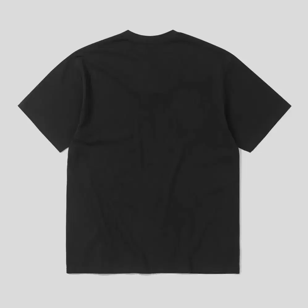 디스이즈네버댓 Brushed Paint Tee Off Black