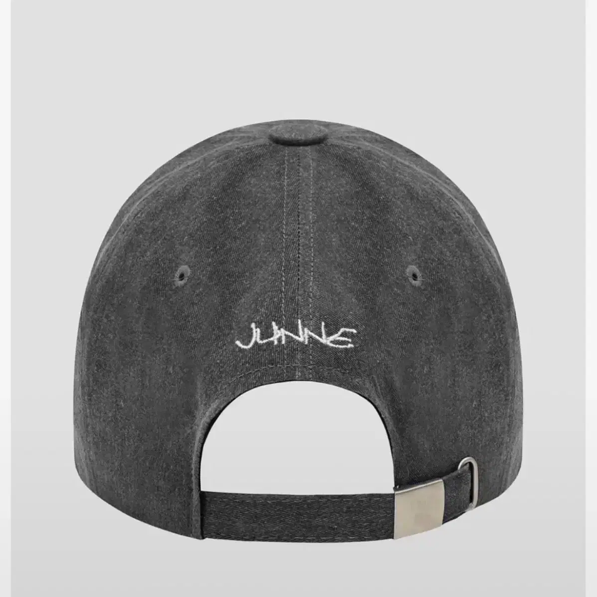 준느 볼캡 차콜 JNE A07 RE IX Logo Ball Cap