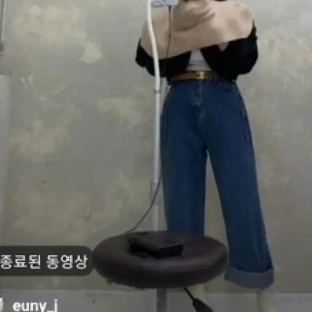 엔티크제이 히니 청바지 S 진바니 벨201 하이웨스트청바지