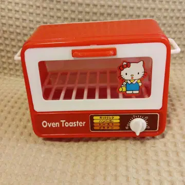 키티 ORB 오븐 토스터 빨간색 레트로 소꿉놀이 완구