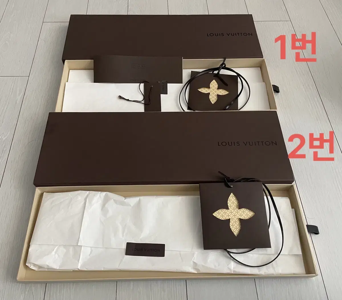 [LOUIS VUITTON]루이비통 케이스 박스 2개 일괄 판매합니