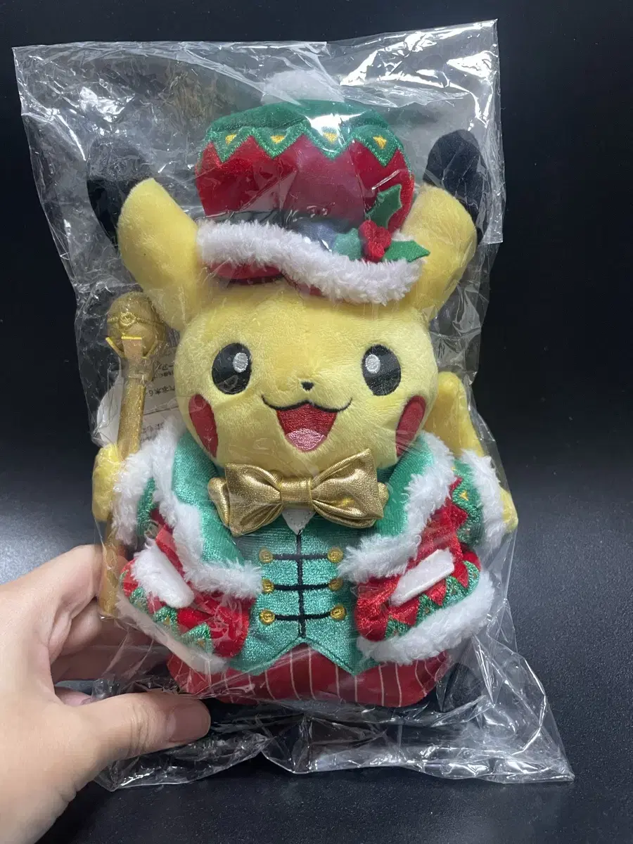 Pokémon Center Genuine 2018 Christmas limited edition Pikachu Santa Chuu doll 택O