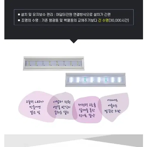 아마존 어항 LED