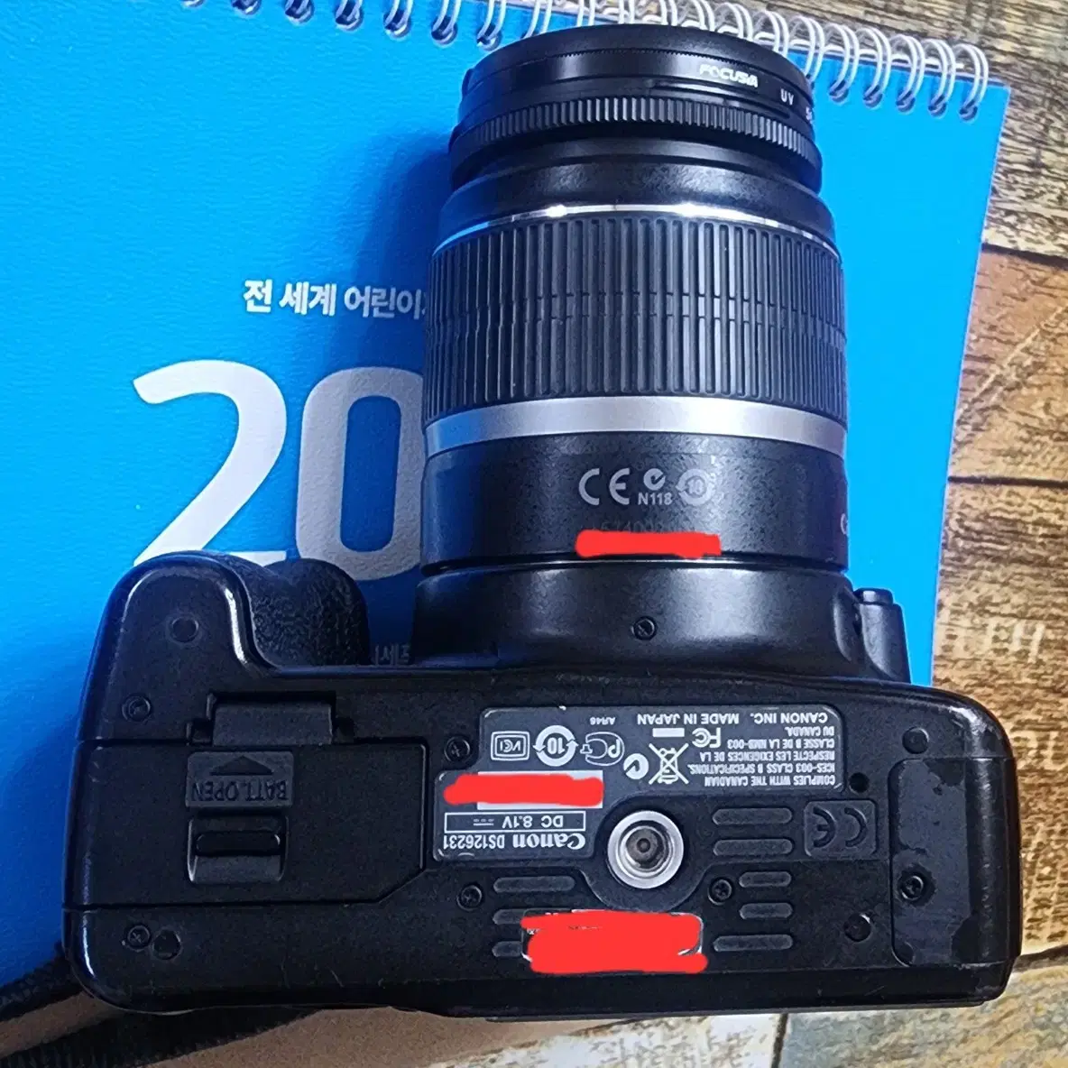 캐논 카메라 (dslr) 500d 와 18-55mm 렌즈팝니다.