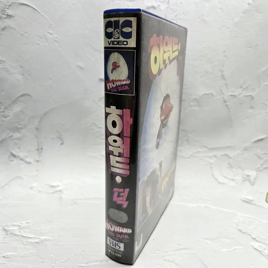 VHS 하워드덕 영화 비디오테이프 정식발매판