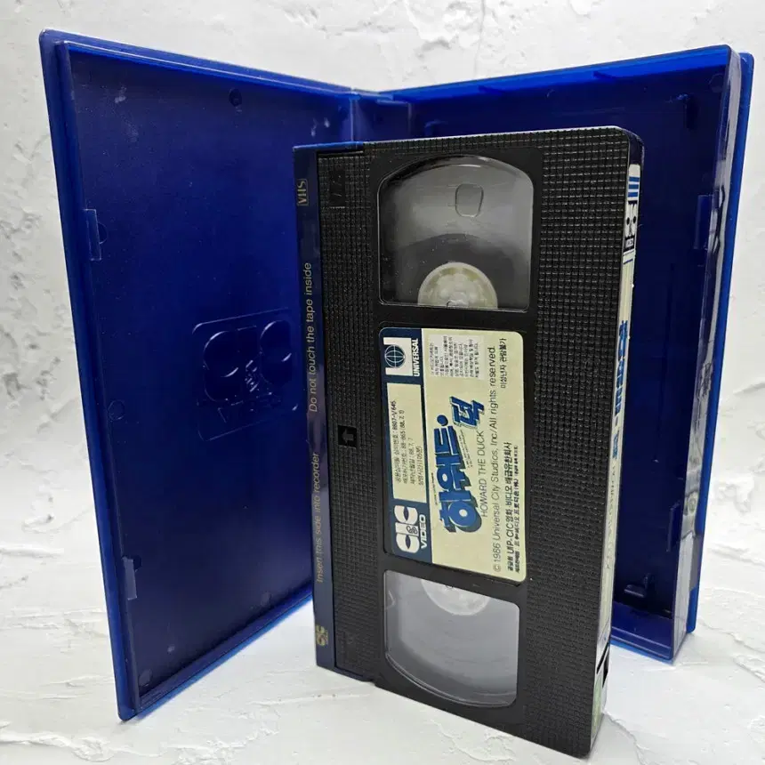 VHS 하워드덕 영화 비디오테이프 정식발매판