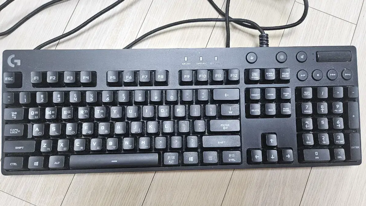 로지텍 G810 RGB ORION SPECTRUM 기계식 키보드