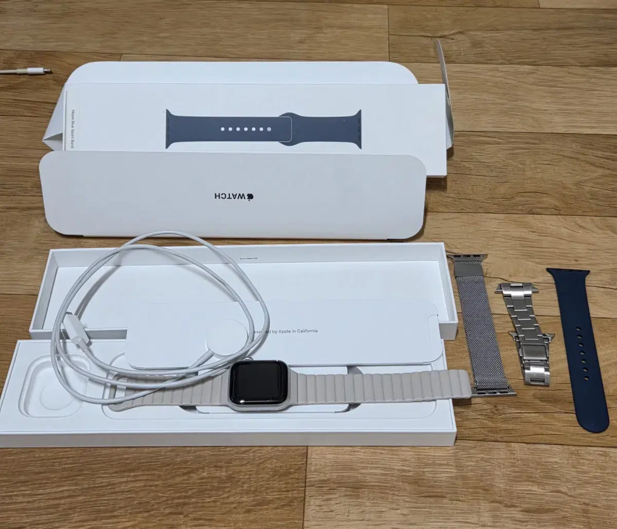 Apple Watch SE 1 LTE 40mm Silver Full Box Configuration