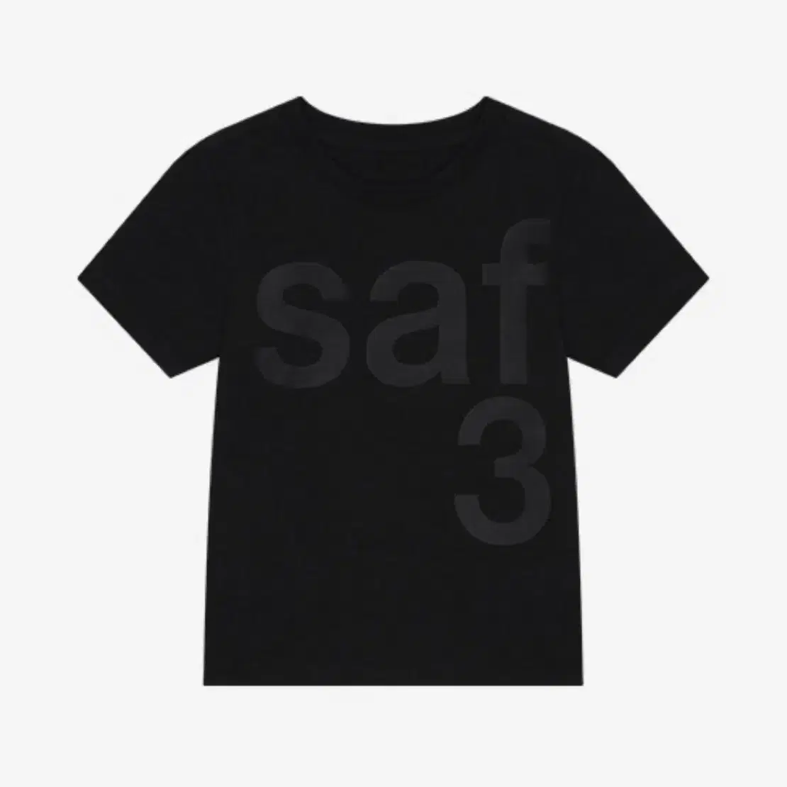 사파리팟  1/2 BASIC SAFARI TEE (BLACK)