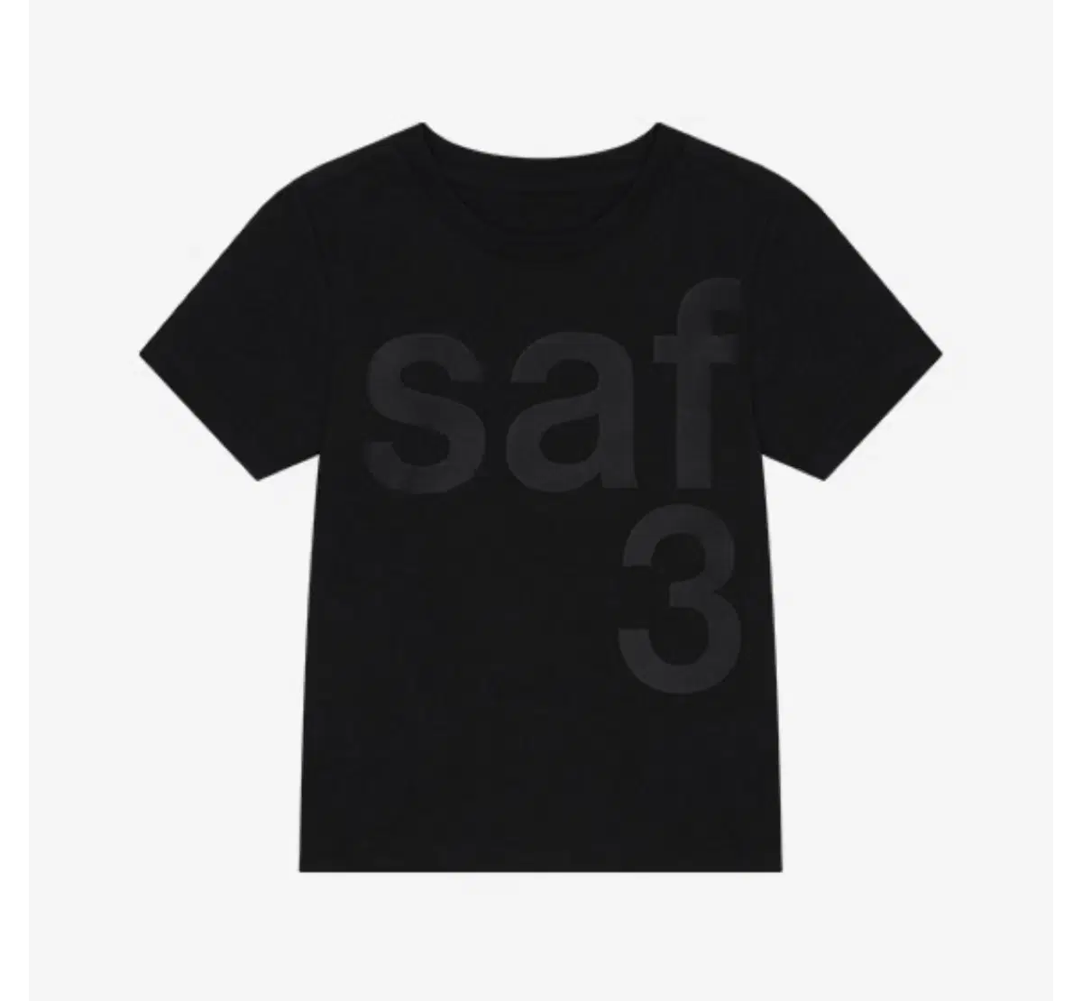 사파리팟  1/2 BASIC SAFARI TEE (BLACK)