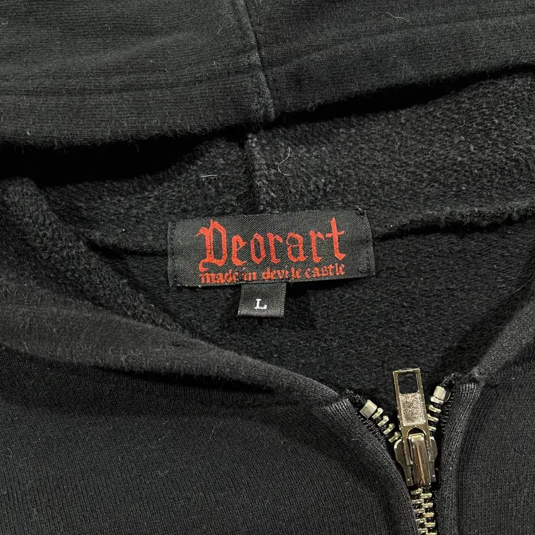 [DEORART] 디오라토 스컬 핸드윙 후드집업