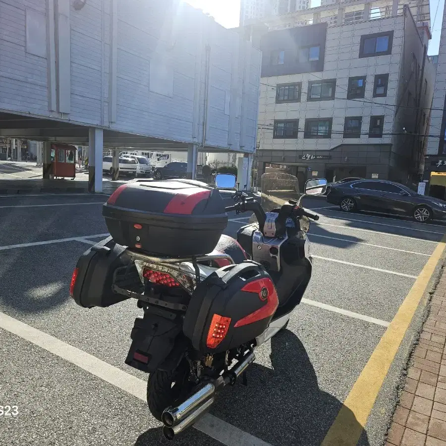 대구 18년 대림 Q3 250cc 오토바이 xmax300 크루심300