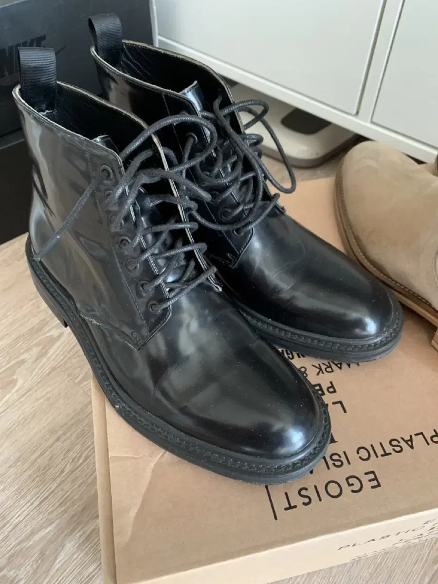 D&S Saint Laurent Combat Boots 245