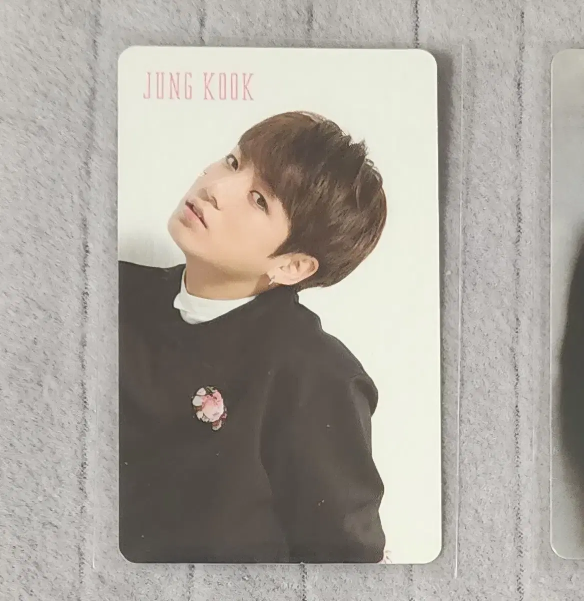 방탄 BTS 정국 아니쥬 I NEED U 일본 포카 (희귀 포카)