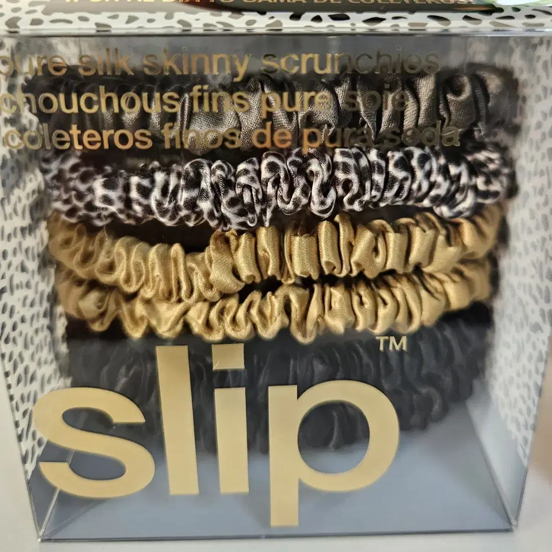 호주 럭셔리브랜드 slip 제니 캔달제너 곱창끈 스크런치 12개세트