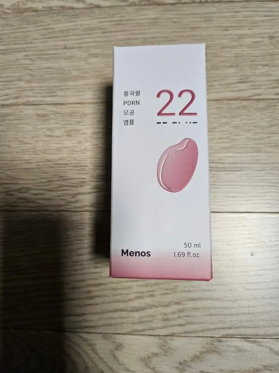 메누스 22 홍국쌀 PDRN 모공 앰플 50ml (미개봉)