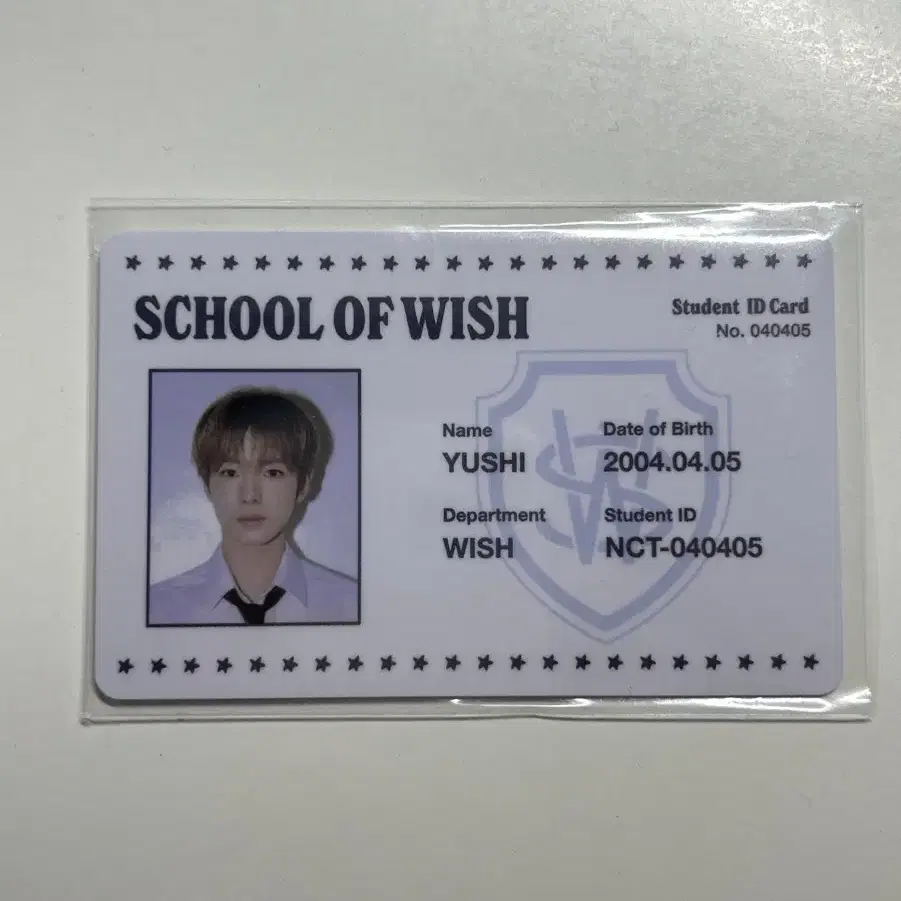 school of wish 유우시 학생증 포카