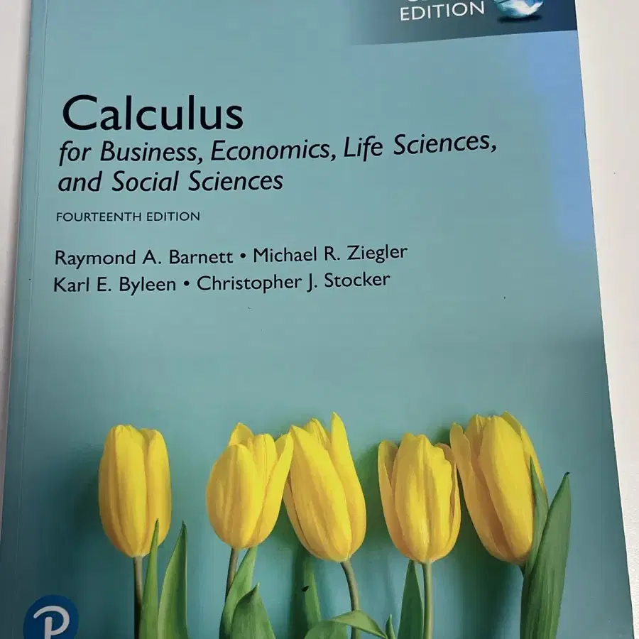 Pearson 피어슨 Calculus for Business 전공책