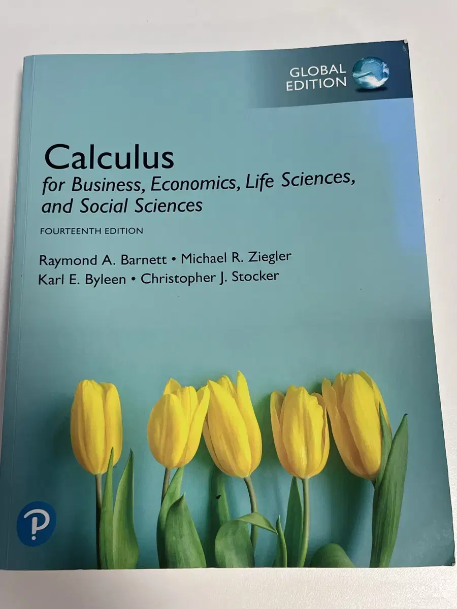 Pearson 피어슨 Calculus for Business 전공책