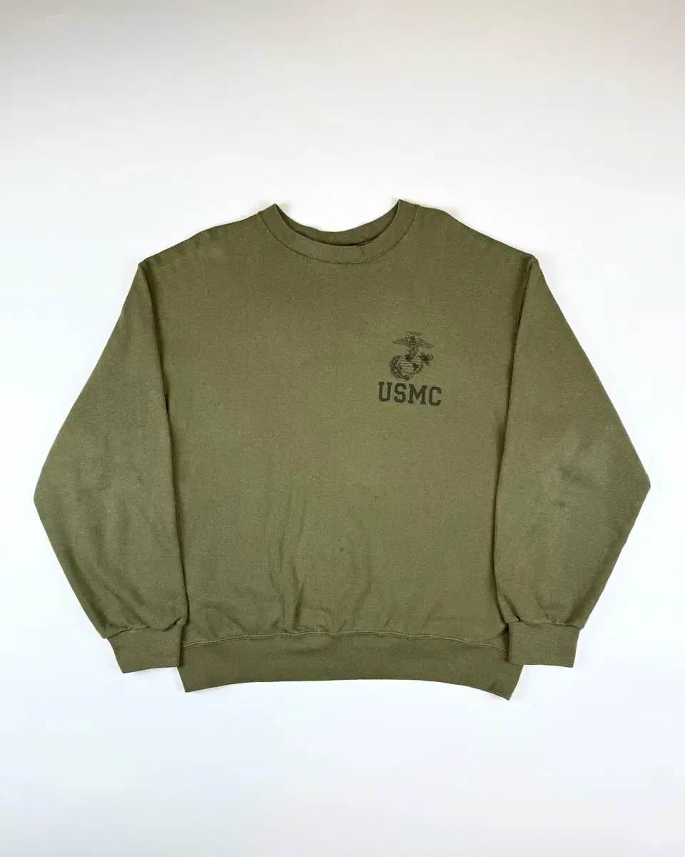 U.S MILITARY VINTAGE USMC 스웻셔츠 M