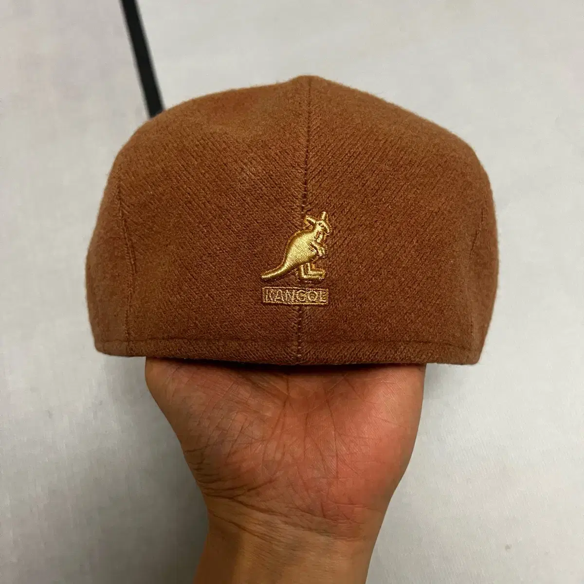 [KANGOL] 캉골 울 혼방 헌팅캡 L