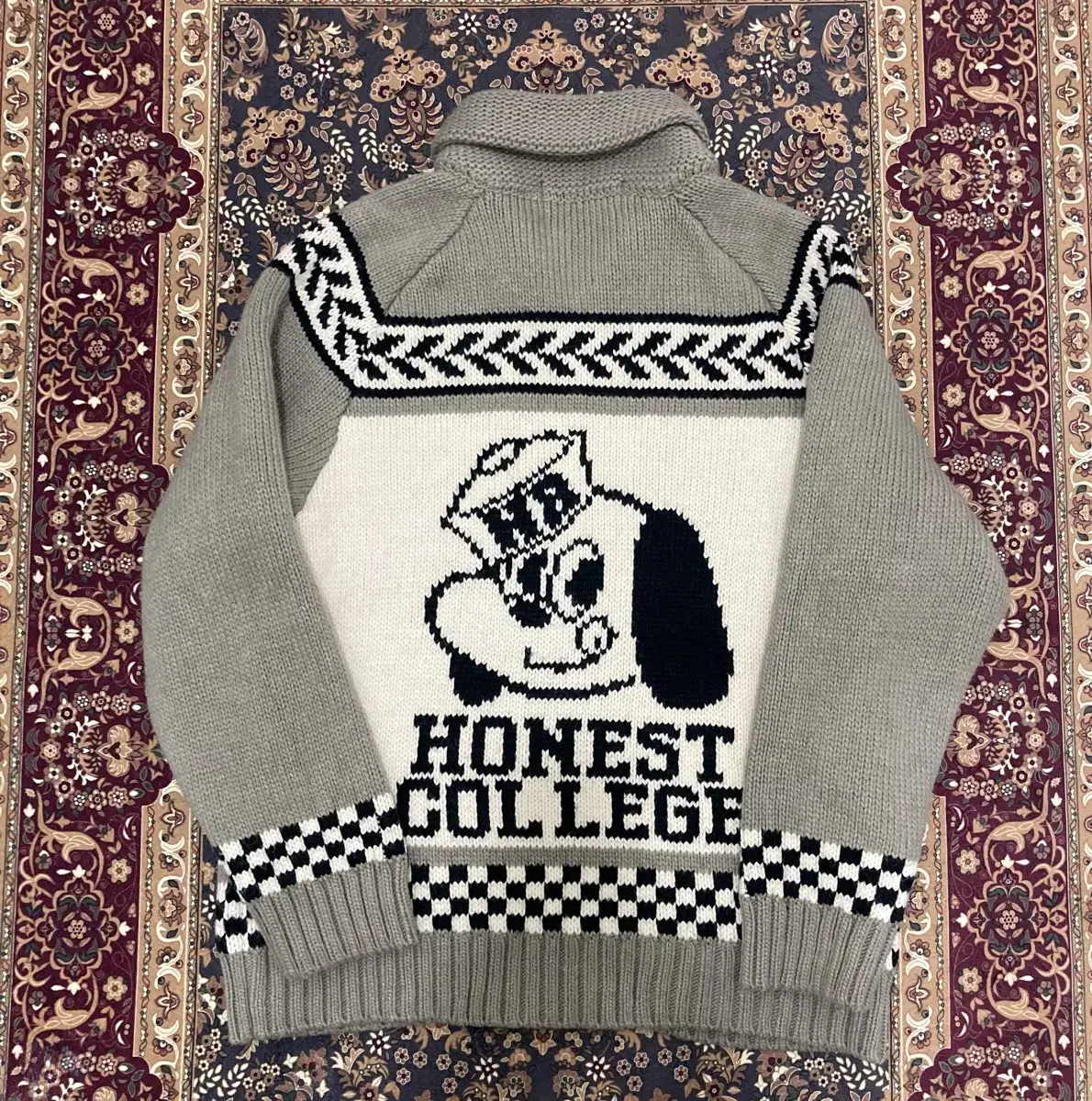 (빈티지)30%SALE HONEST COLLEGE 코위찬 집업