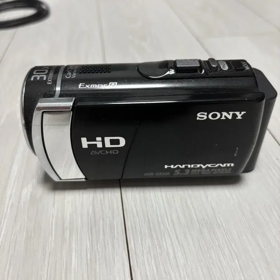 Sony hdr-cx200 빈티지 캠코더