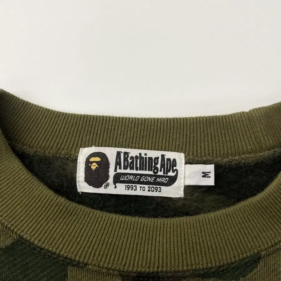 Bape 베이프 15SS 녹계 카모 크루넥 맨투맨