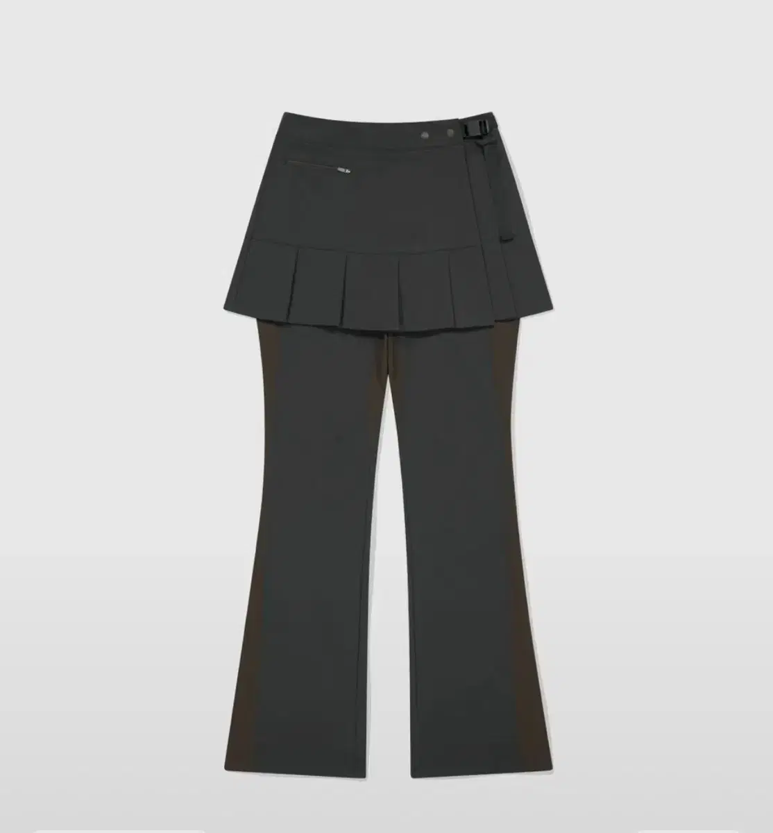 썬러브 스커트팬츠 W Layered Skirt Pants Charcoal