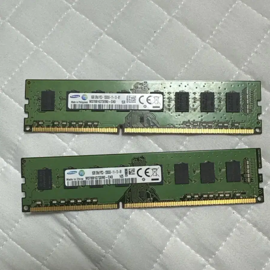 삼성 램 8GB 2Rx8 PC3-12800U-11-13-B1