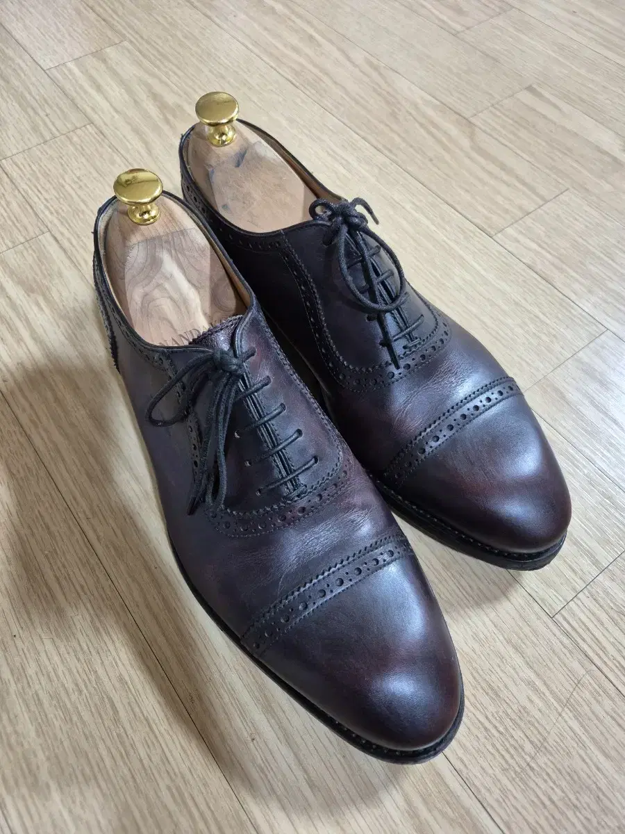 Herring shoes 영국 수제 구두 버건디