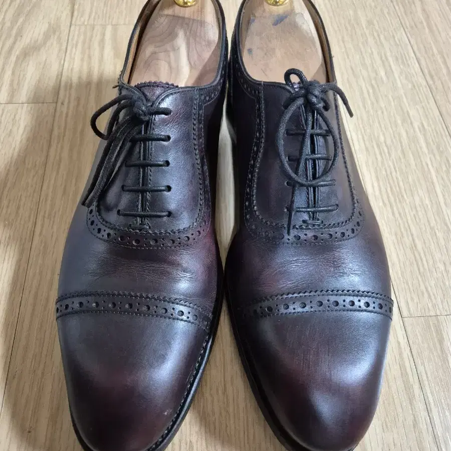 Herring shoes 영국 수제 구두 버건디