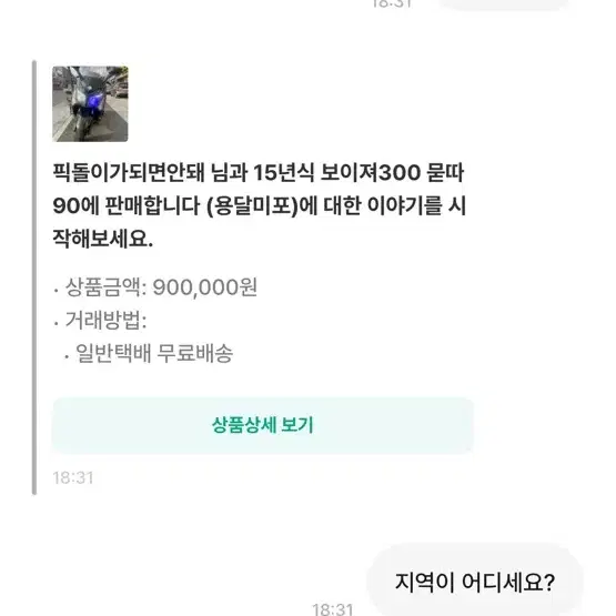 보이져 300 사기