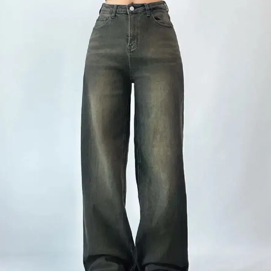 미오 fall basic wide denim