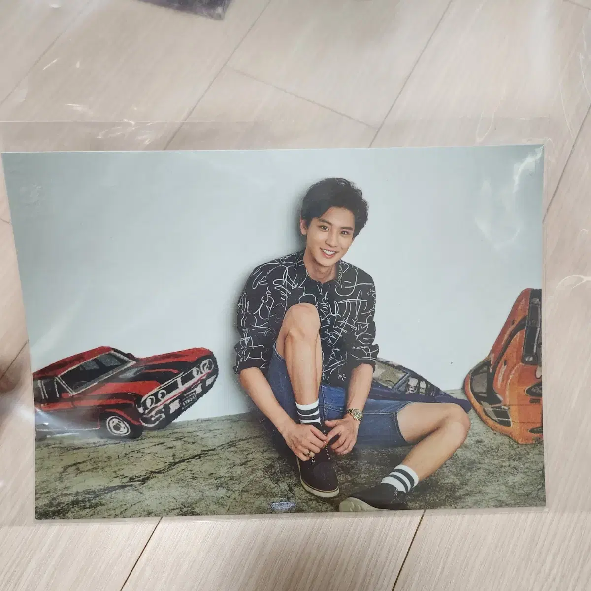 chanyeol smile box photo