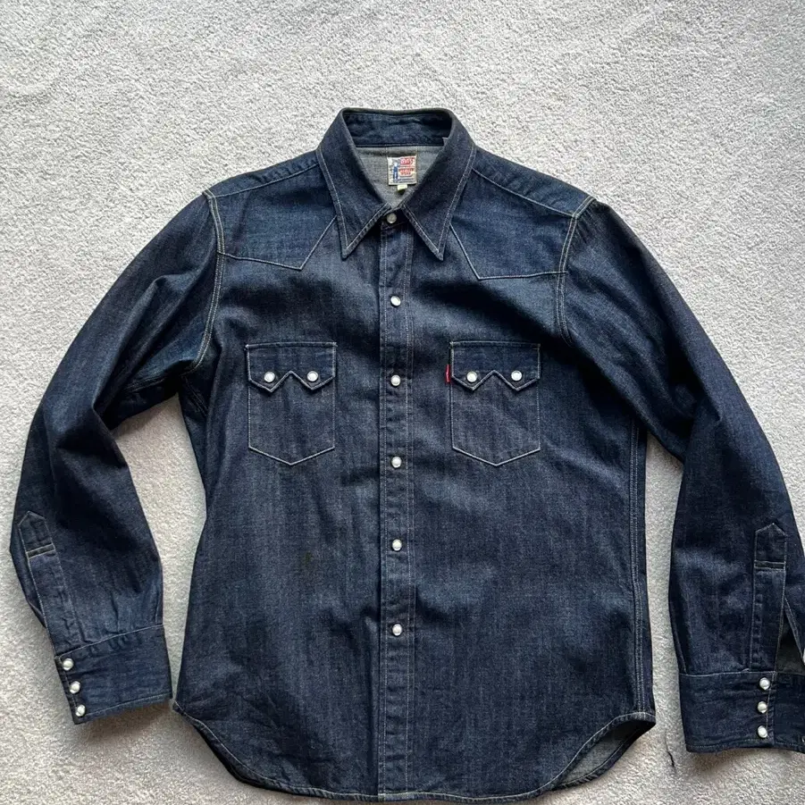 LVC 1955 sawtooth denim shirt